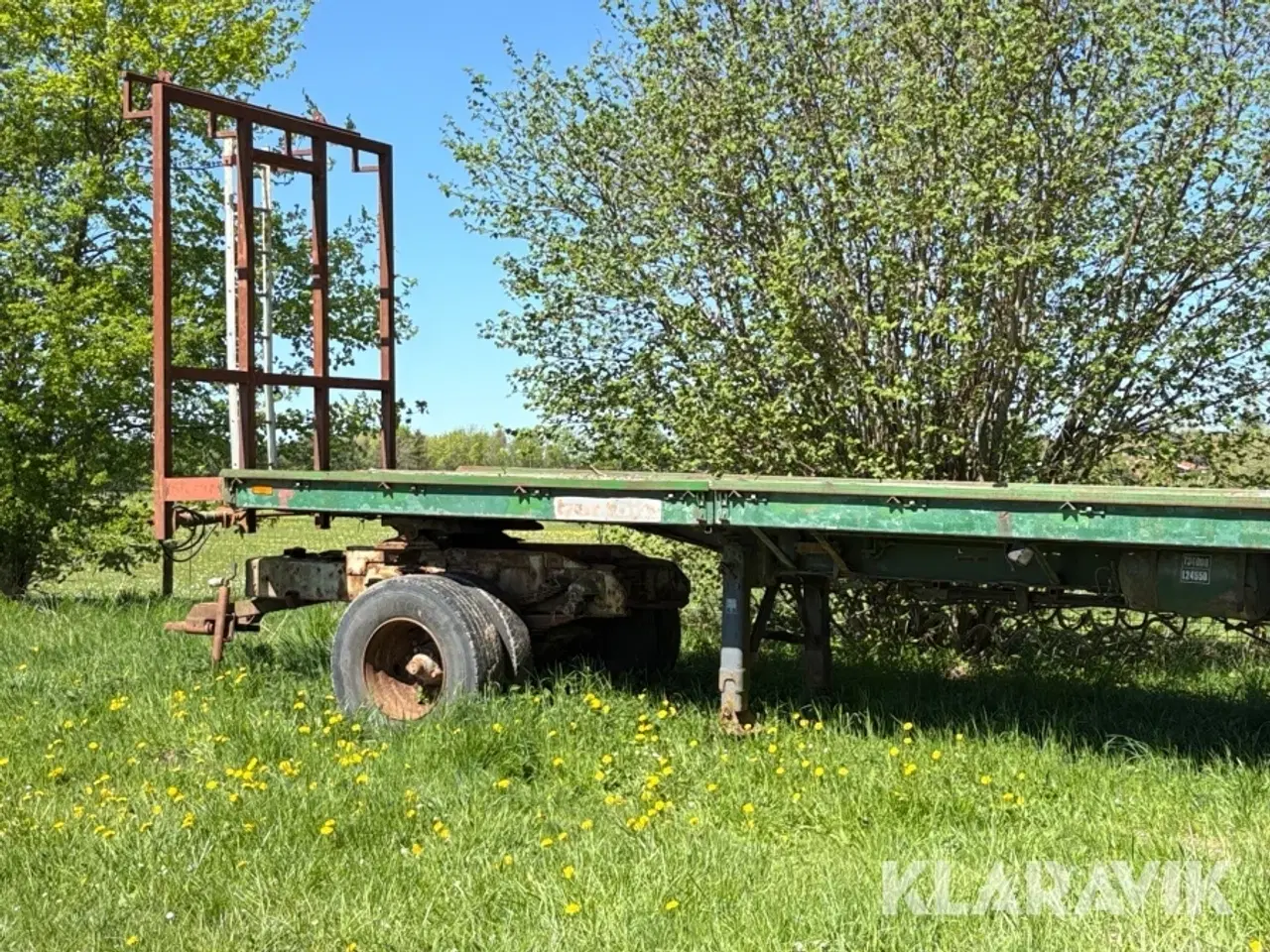 Billede 4 - Blokvogn med drejeskammel 4 akslet