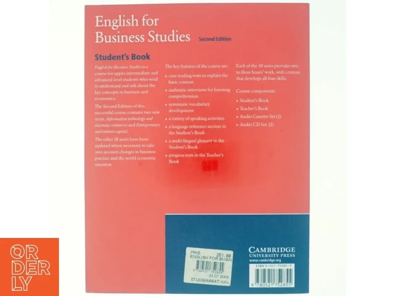Billede 3 - English for Business Studies Student's Book af Ian MacKenzie (Bog)