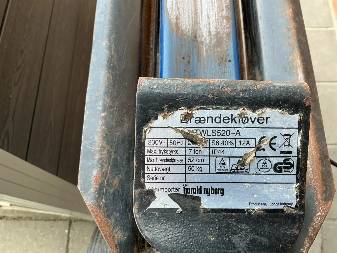 Billede 4 - Brændekløver 7T virker perfekt og kan afprøves