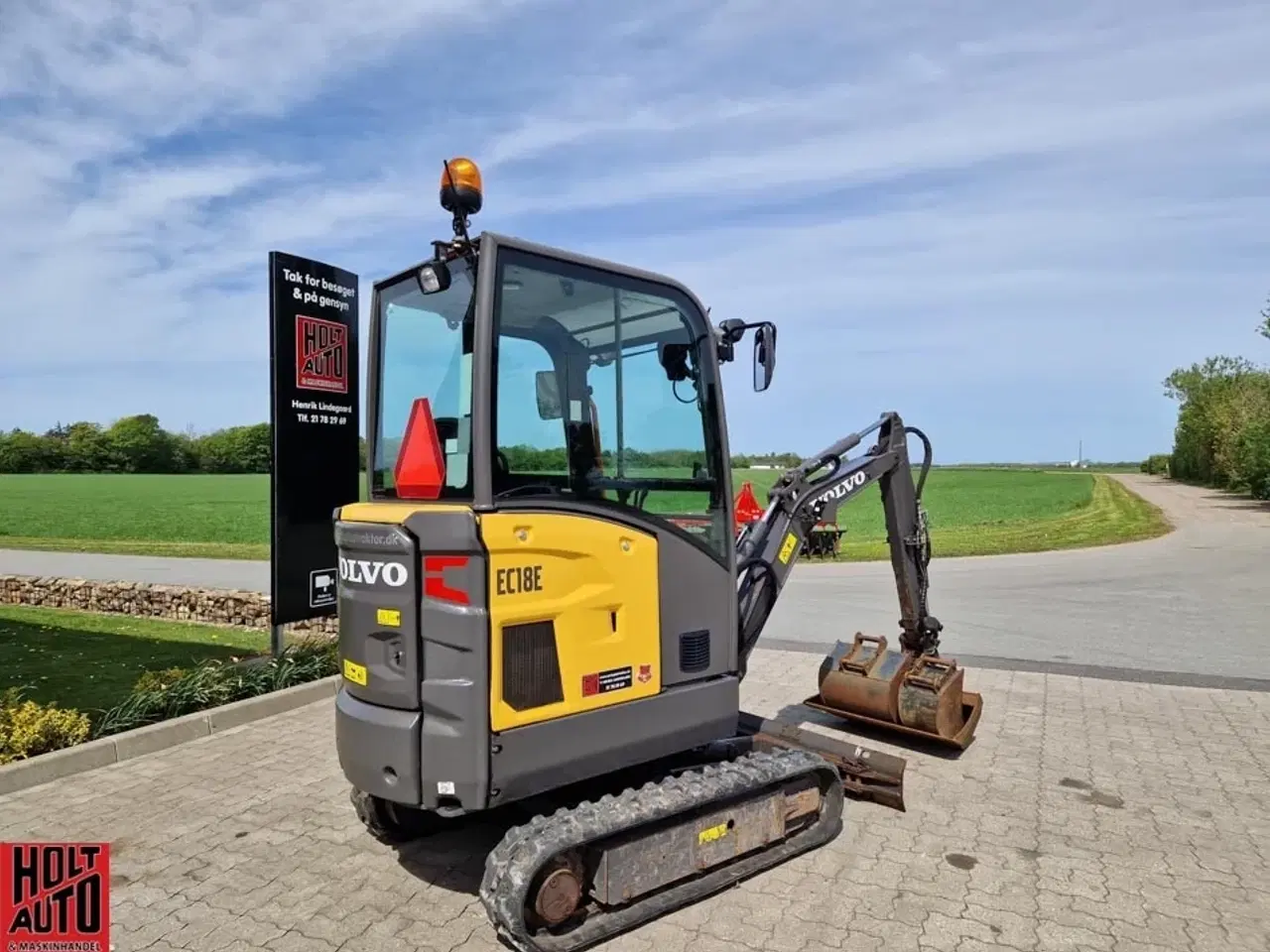 Billede 3 - Volvo EC18E m. Compact tilt