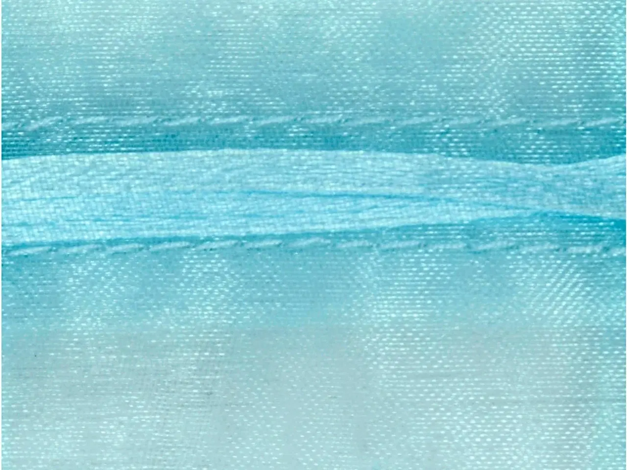 Billede 1 - Lyseblå organzaposer 7x10 cm - 10 stk. pakke