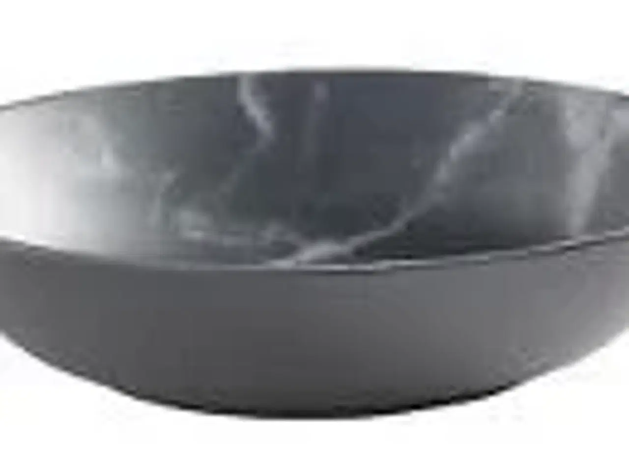Billede 1 - 48 stk. Tallerken dyb marmor grå 220 mm Melamin