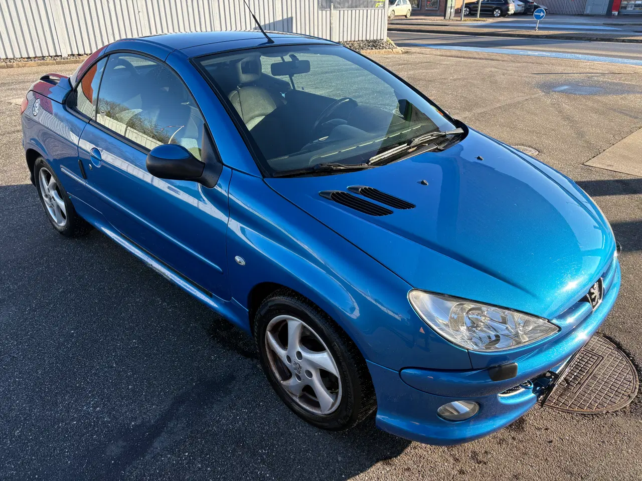 Billede 7 - Peugeot 206CC 1,6i Cabriolet Automatgear benzin