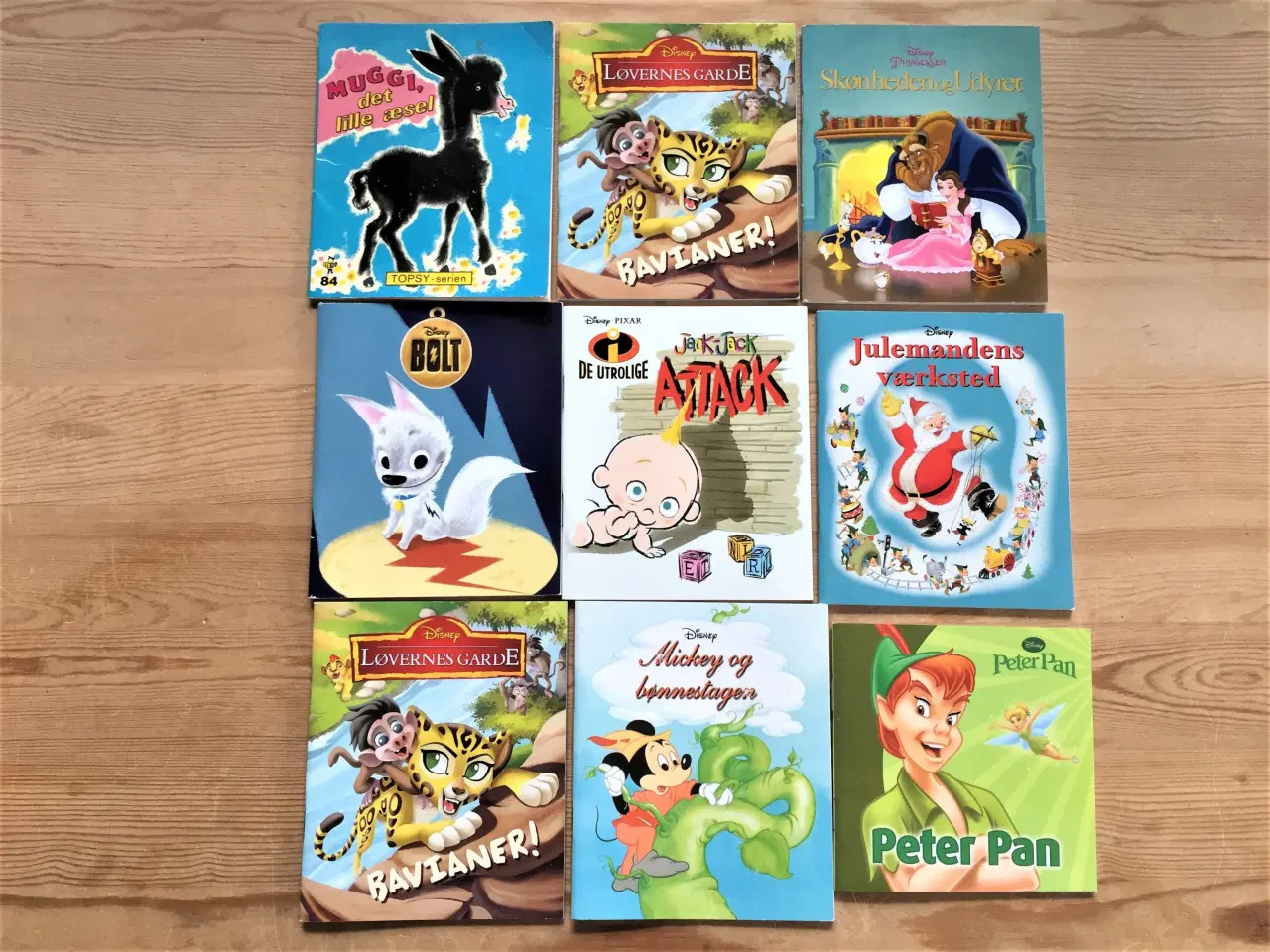 Billede 7 - 8 x 9 børnebøger, Lilleput, Disney m.fl.