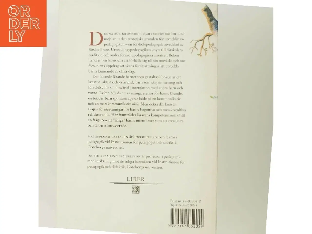 Billede 3 - Det lekande lärande barnet : i en utvecklingspedagogisk teori (Bog)