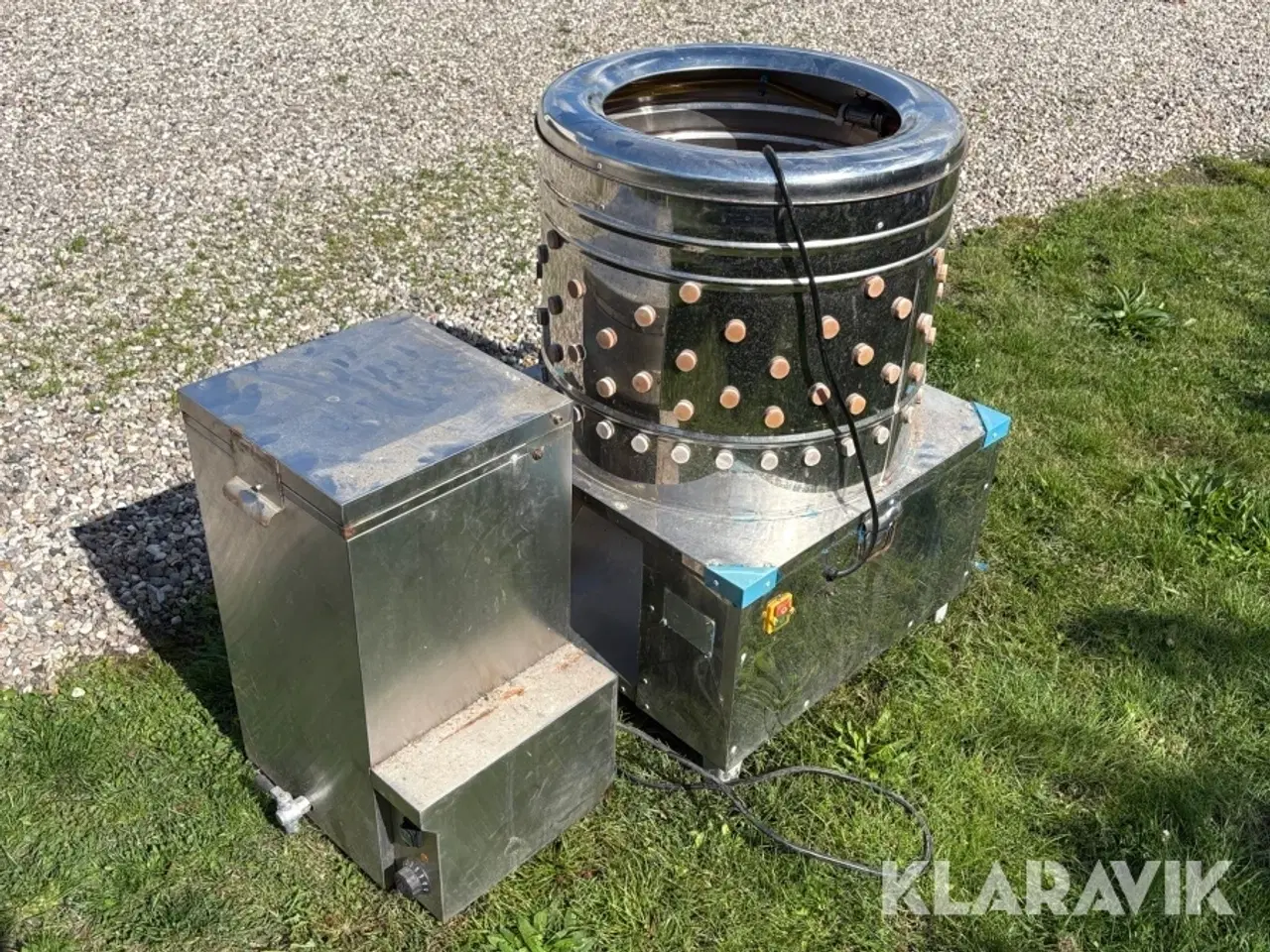 Billede 4 - Plukkemaskine og vokskar til fjerkræ CpLY 60B og 70L-A