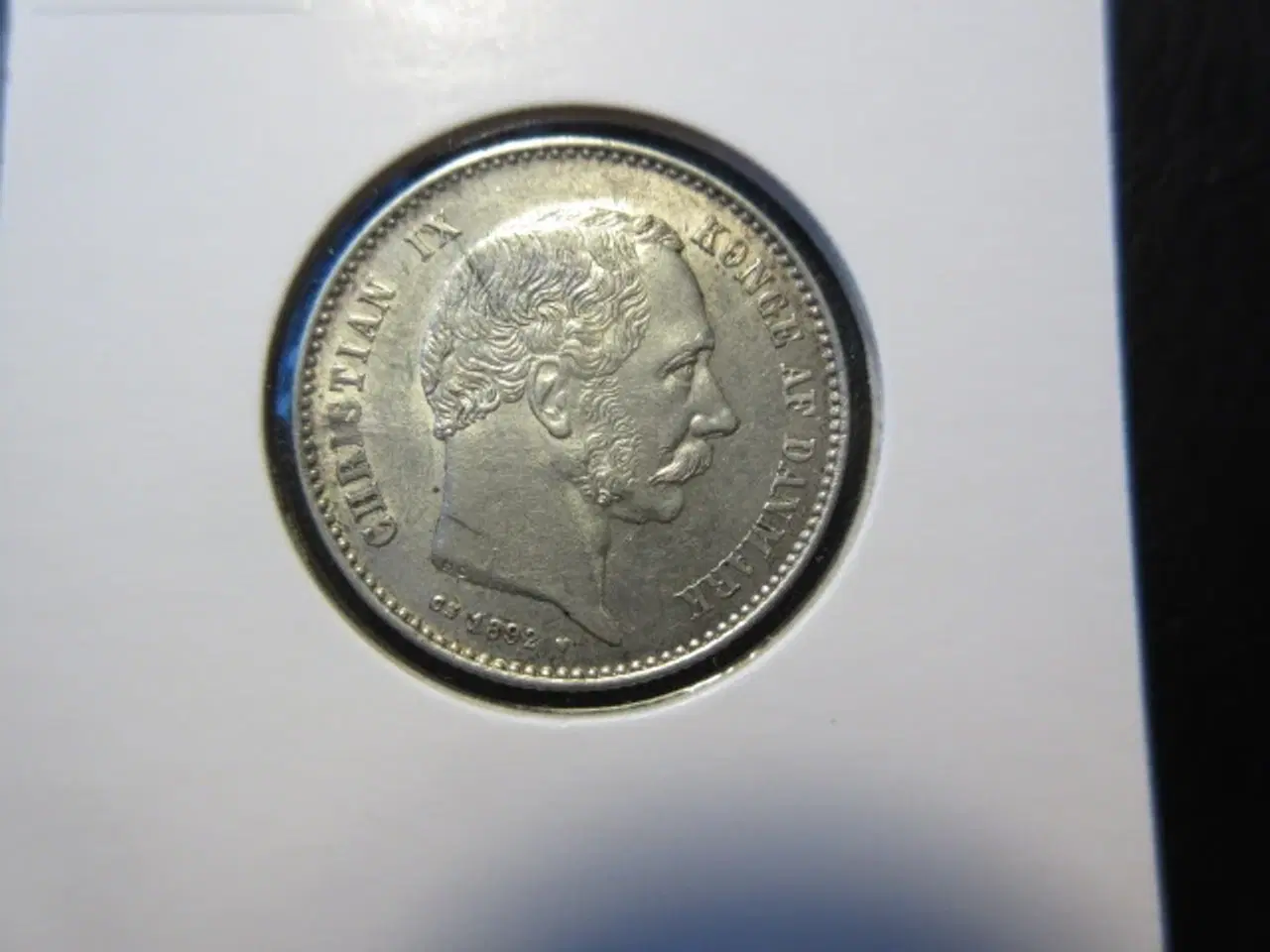 Billede 1 - 1 krone 1892 flot