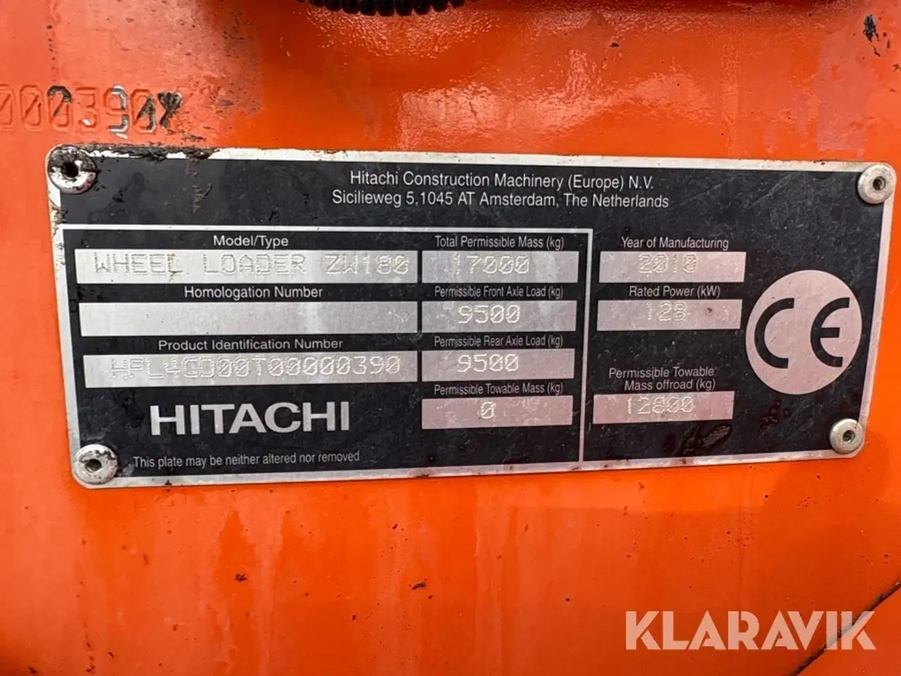 Billede 11 - Gummiged HITACHI ZW180