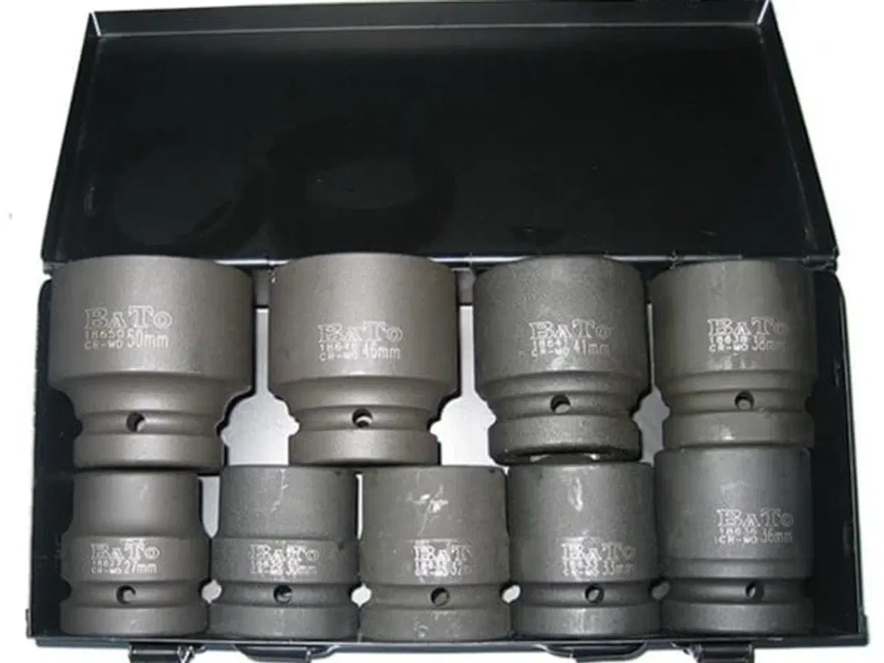 Billede 1 - BATO Krafttopsæt 1\" 27-50mm kort. 9 dele.