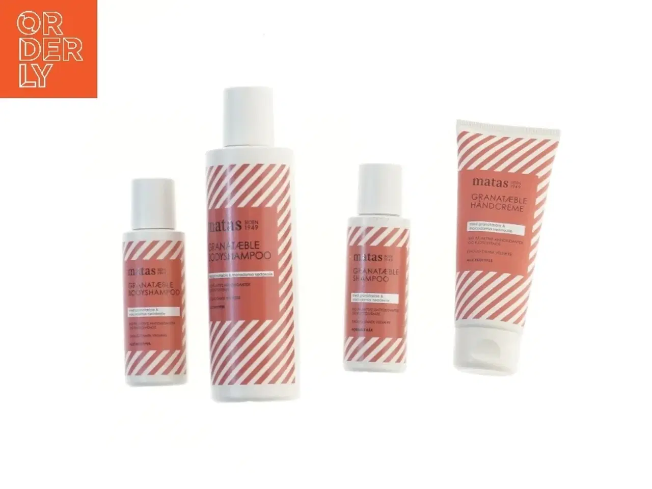 Billede 1 - Matas granatæble plejesæt fra Matas (str. 4 stk 18 cm)