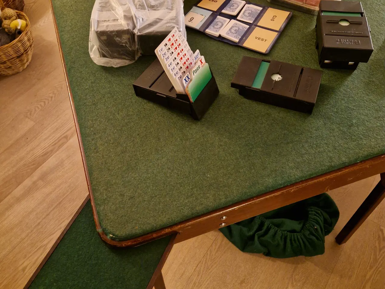 Billede 2 - Bridgebord og meldebokse