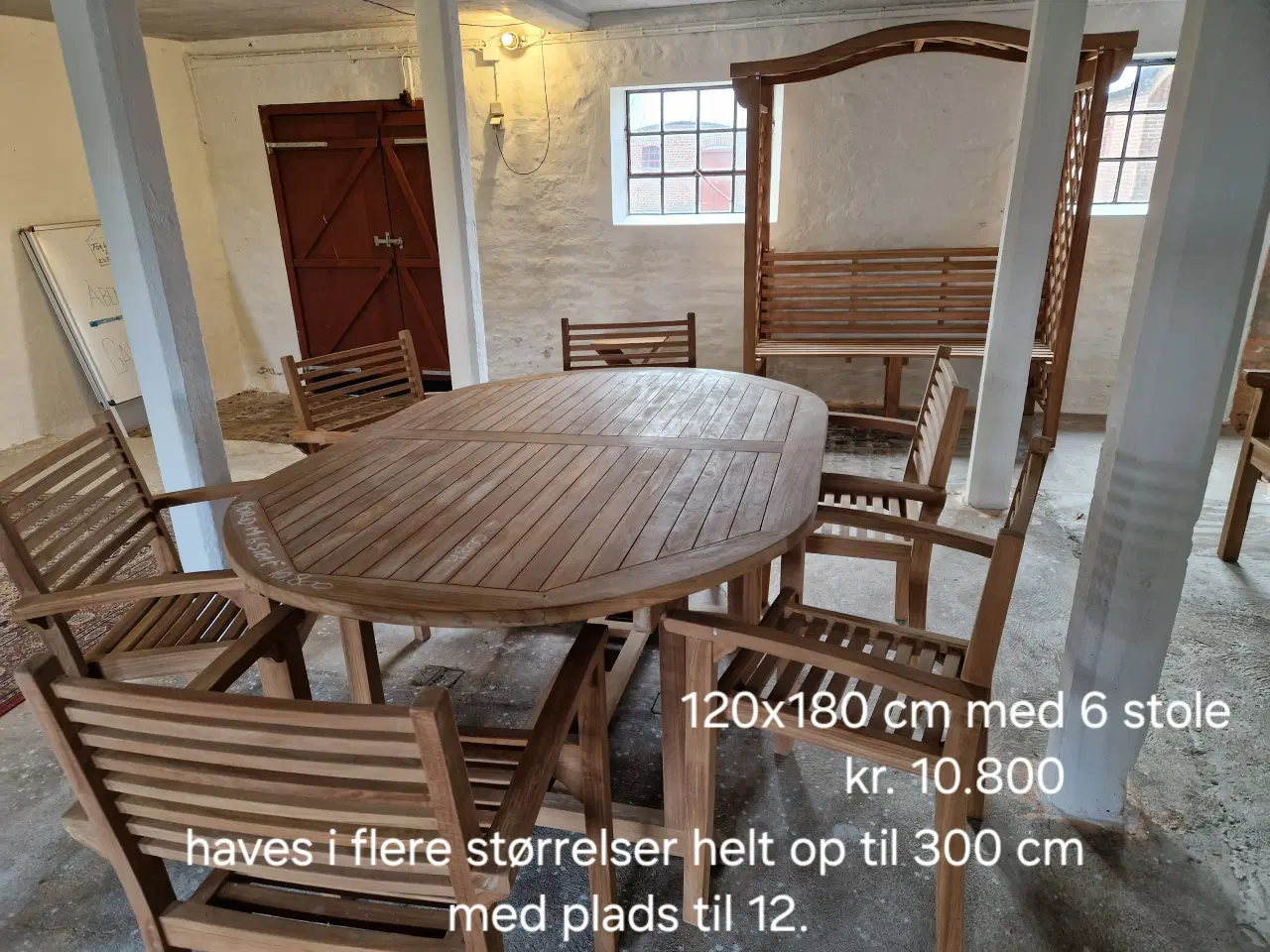 Billede 2 - Havemøbler af teaktræ