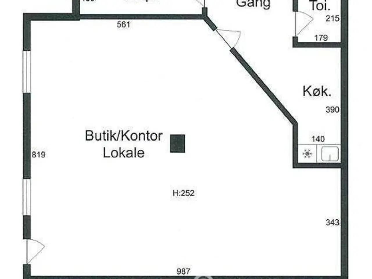 Billede 10 - Flot kontor- / kliniklokale i centrum - i alt ca. 109 kvm