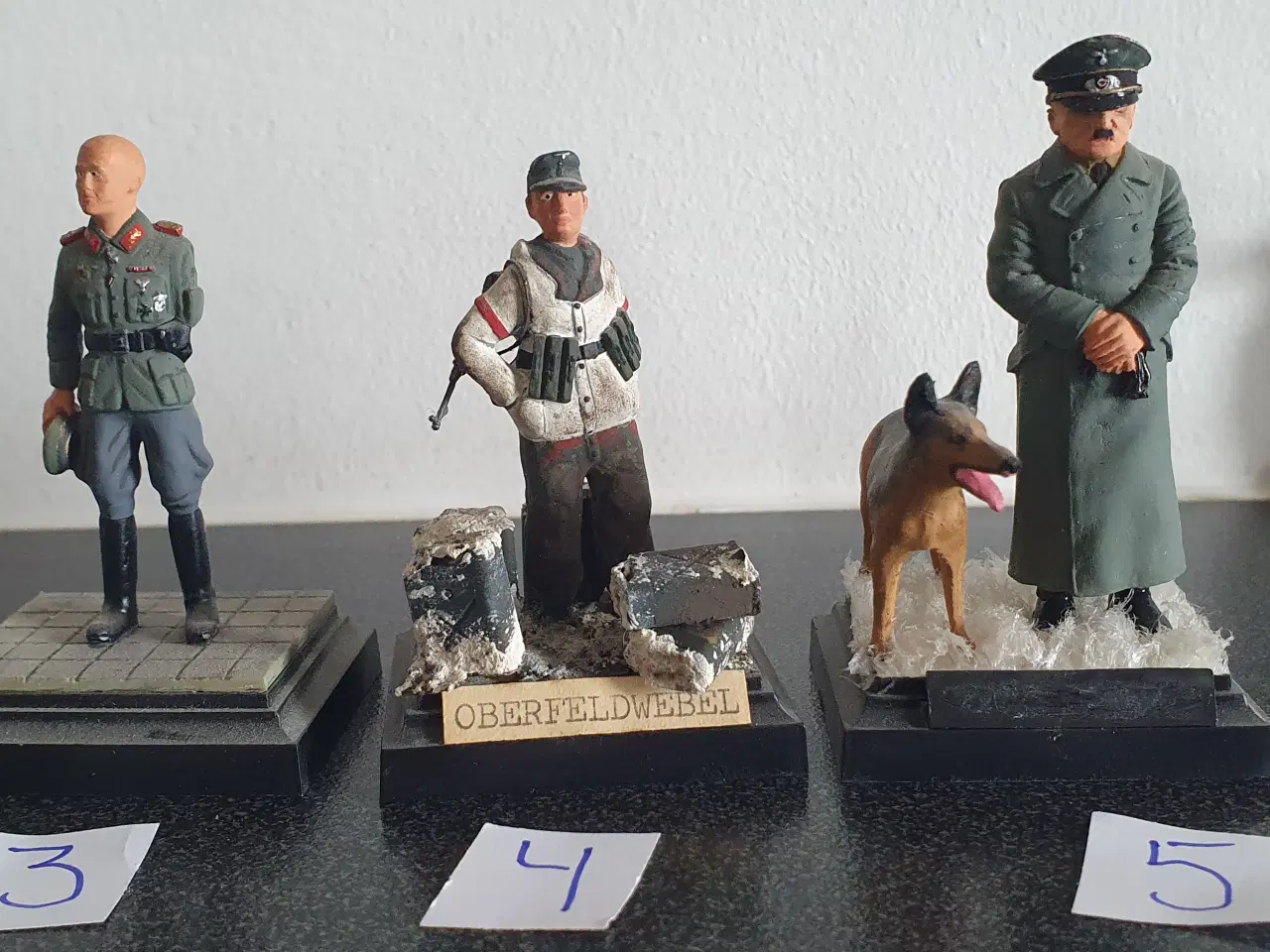 Billede 3 - Tyske WW2 soldater i tin.