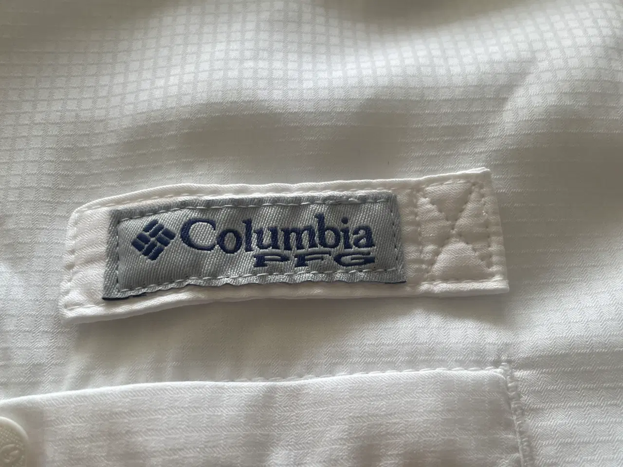 Billede 1 - Columbia PFG Tamiami herreskjorte – XL – hvid