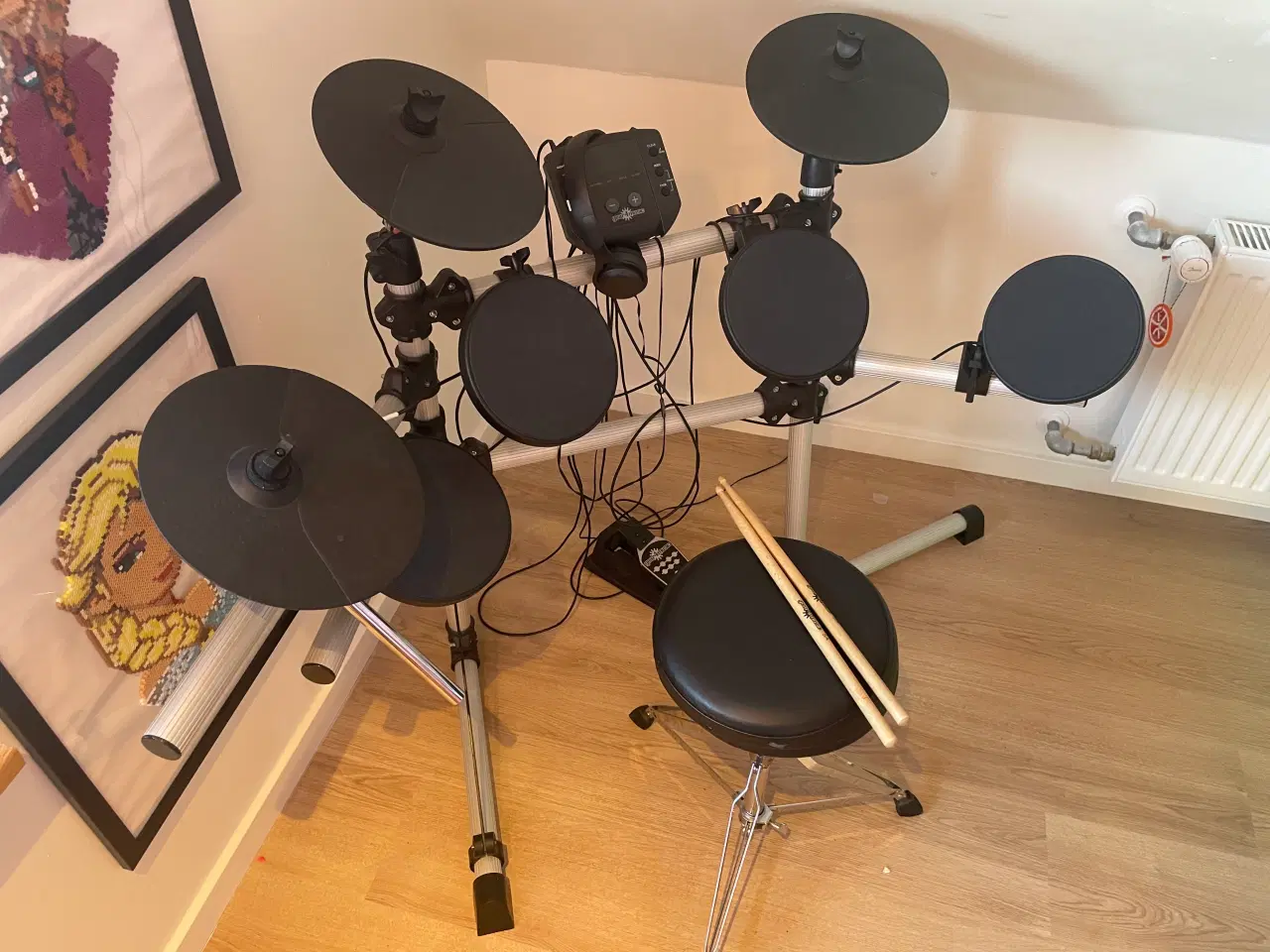 Billede 1 - Elektroniske trommer