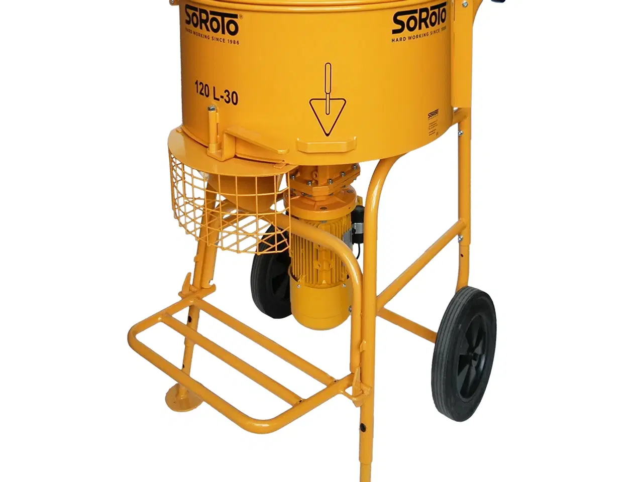 Billede 1 - 120 L tvangsblander udlejes