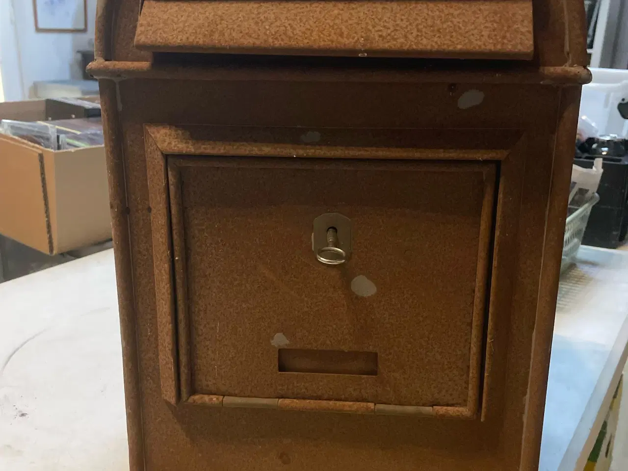 Billede 2 - Original postkasse med nøgle