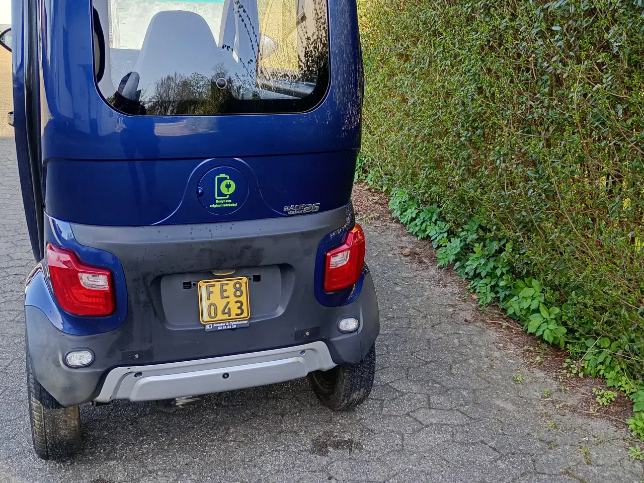 Billede 5 - El-kabinescooter 30 km/t bach