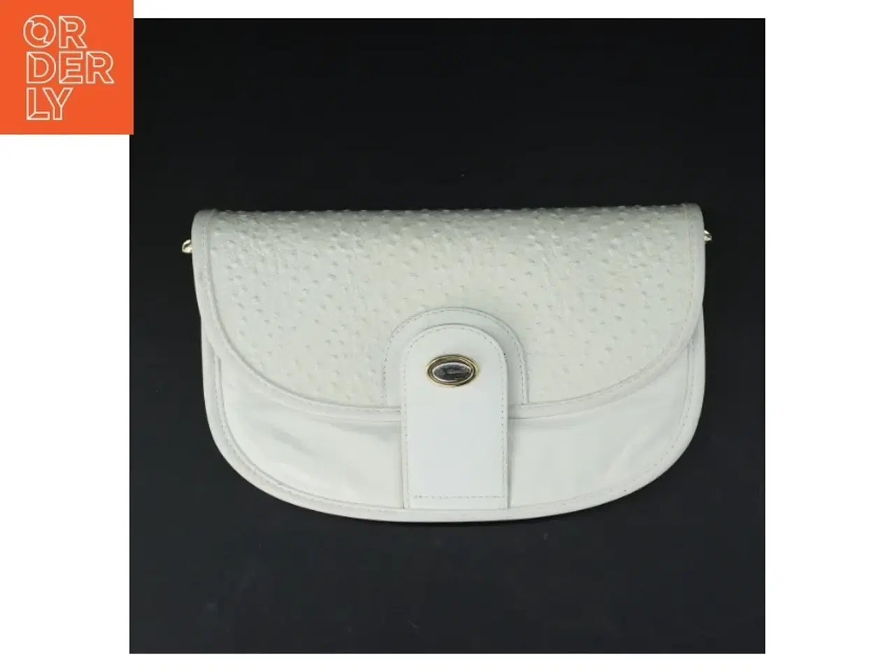 Billede 1 - Hvid clutch taske fra La Toscana (str. 23x17,5 cm)