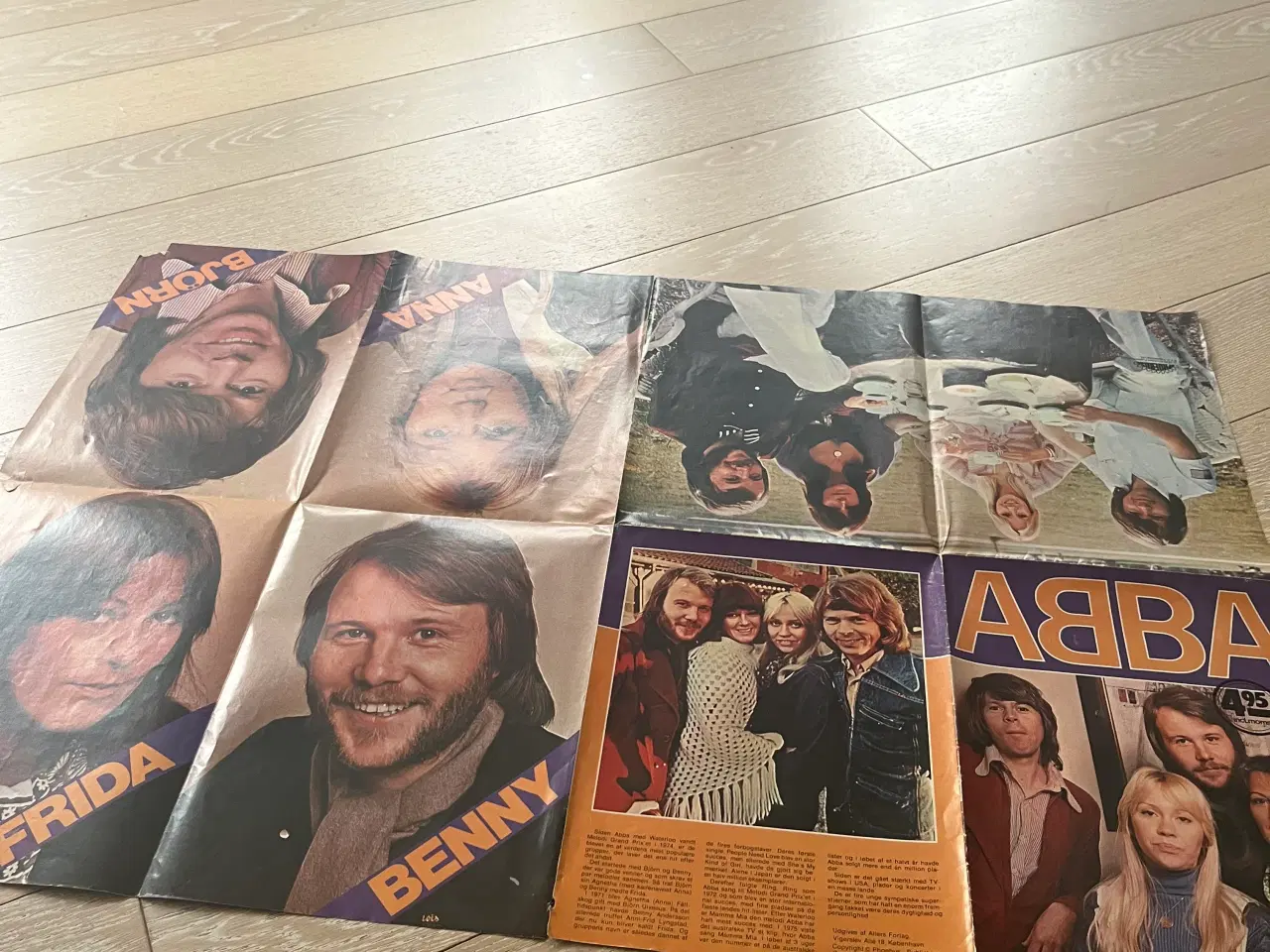Billede 9 - ABBA samleobjekter - bl.a. bøger og puslespil