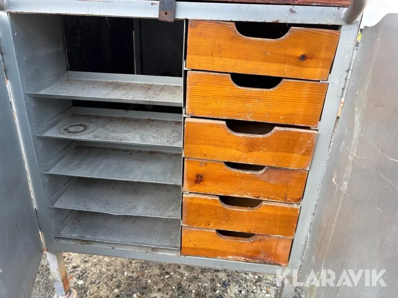 Billede 12 - Værkstedsbord på hjul