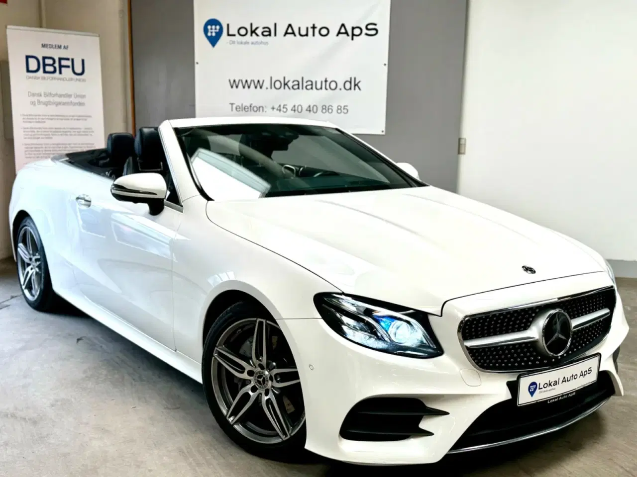 Billede 1 - Mercedes E220 d 2,0 AMG Line Cabriolet aut.