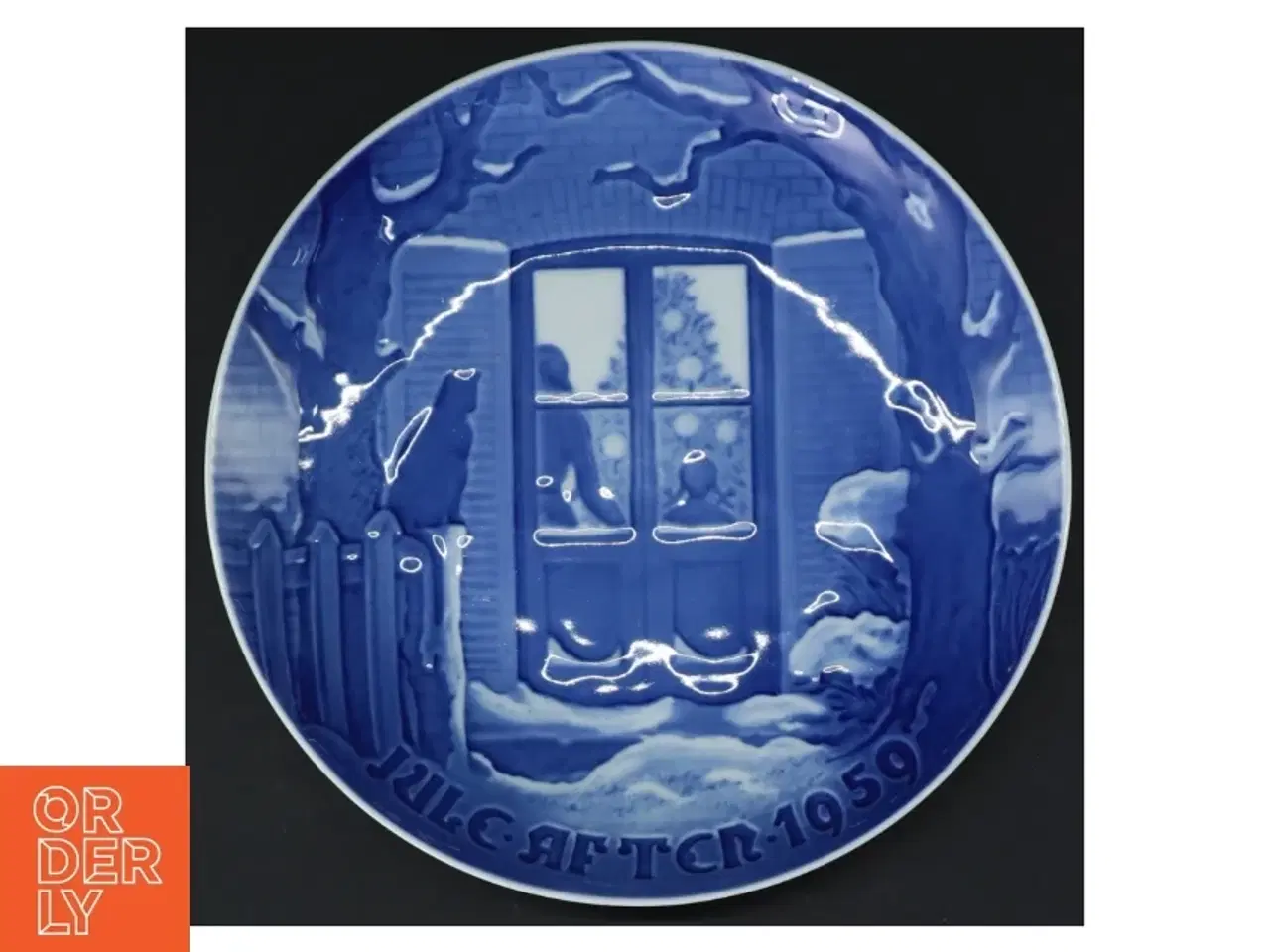 Billede 1 - Juleplatte Bing & Grøndahl 1950 fra Bing & Grøndahl (str. Ø. 18 cm)