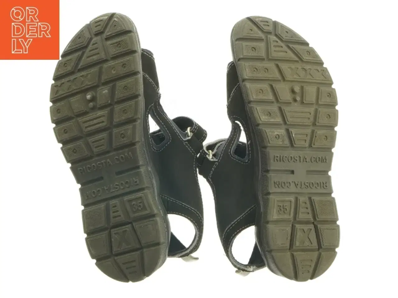 Billede 6 - Sorte sandaler (str. 35)