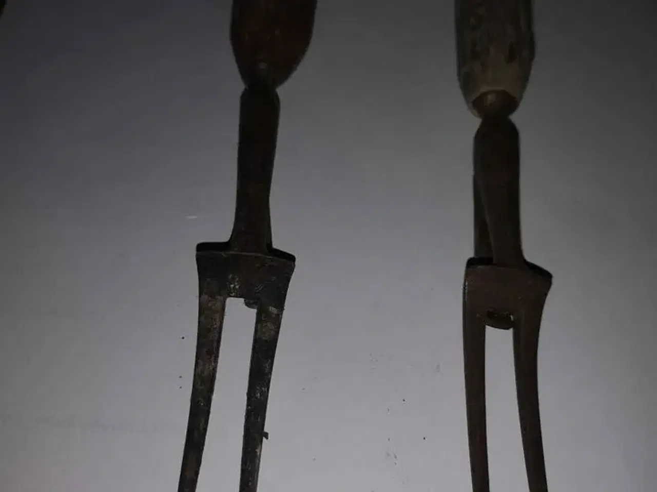 Billede 4 - 2 gammle gaffler fra det 19 århundrede