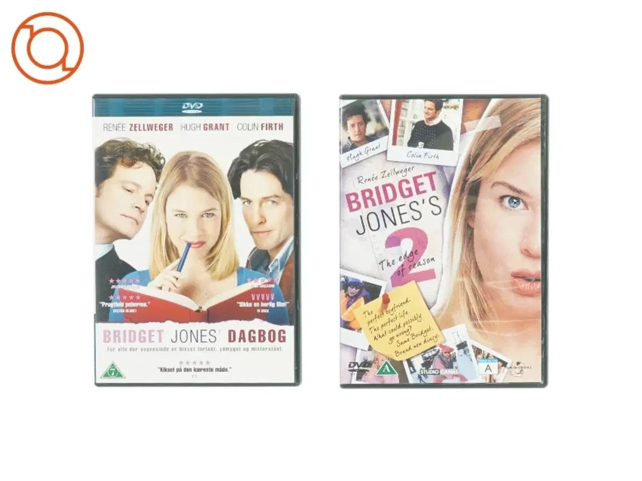 Billede 1 - Bridget Jones 1 og 2 fra DVD