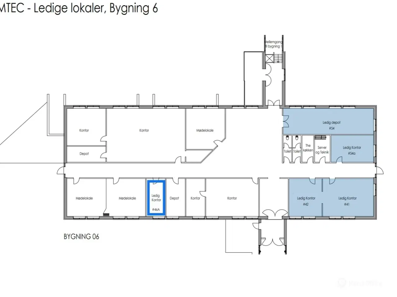 Billede 13 - 1.	Kontor til leje i Cemtec erhvervspark. Hobro