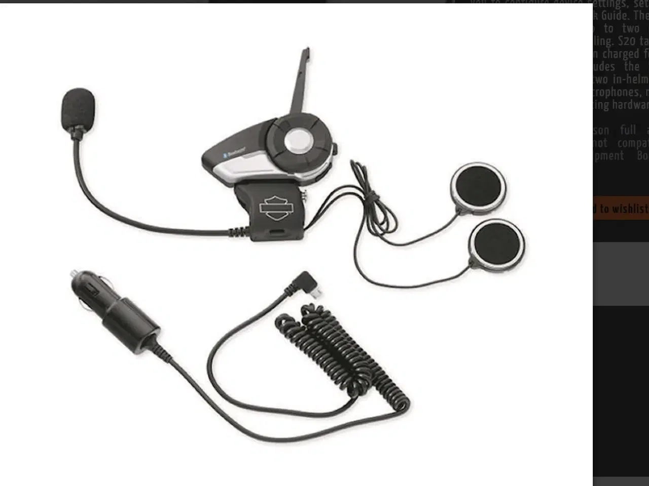 Billede 2 - Harley Davidson Headset