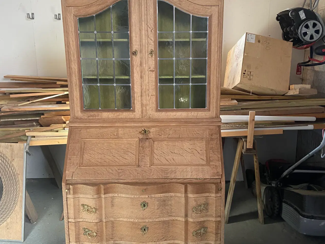 Billede 2 - Chatol i massiv egetræ