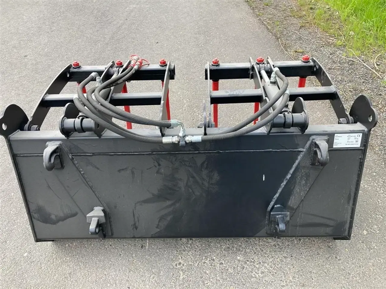 Billede 11 - MO 140 cm Siloklo 2 delt overfaldsgreb monteret med euroophæng