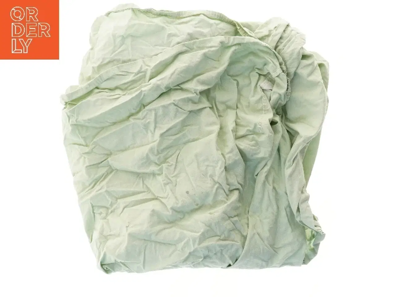 Billede 1 - Lysegrønt lagen 110x164 cm (str. 110x164 cm)