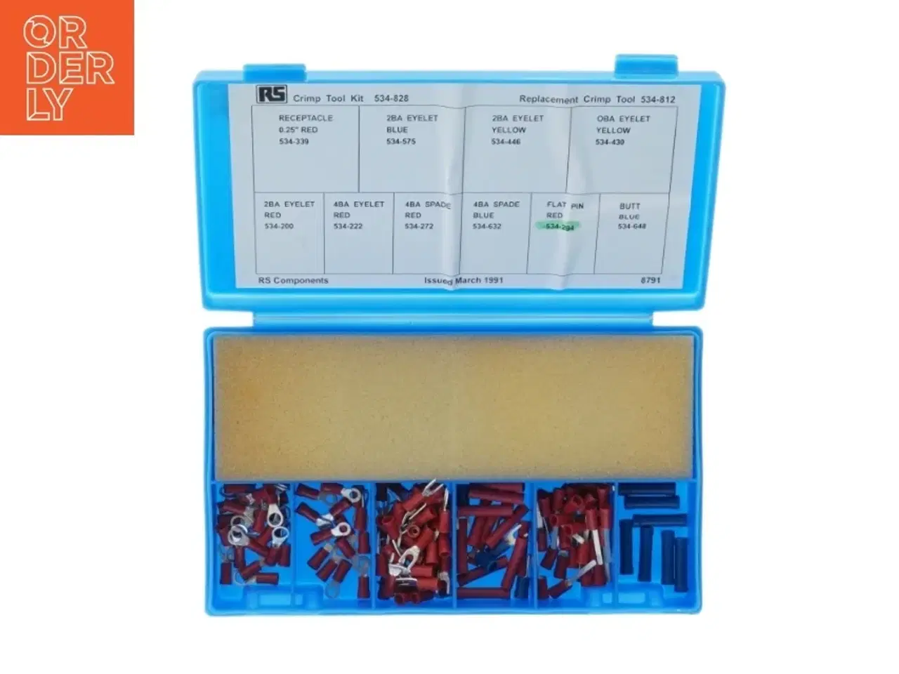 Billede 1 - Crimper værktøjssæt fra RS (str. 3,5x21,5x12,5 cm)