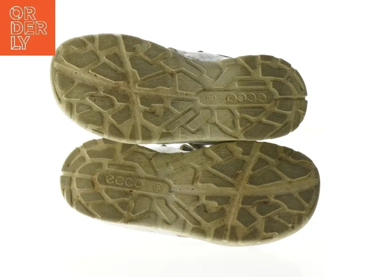 Billede 4 - Sølvfarvede børnesandaler fra Ecco (str. 25)