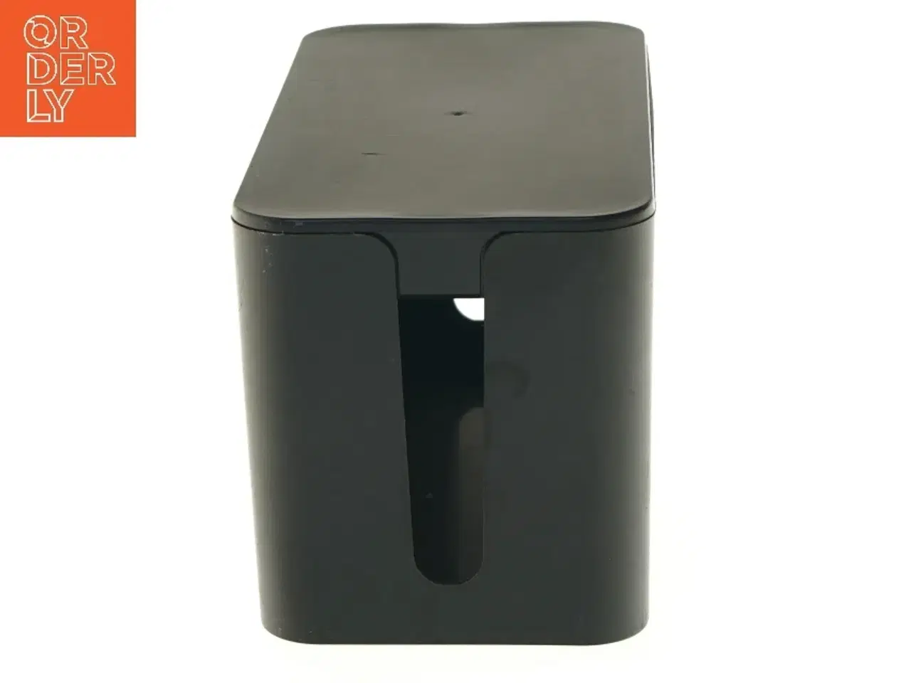 Billede 6 - Sort opbevaringsboks til ledninger (str. 23,5x12,5 cm)