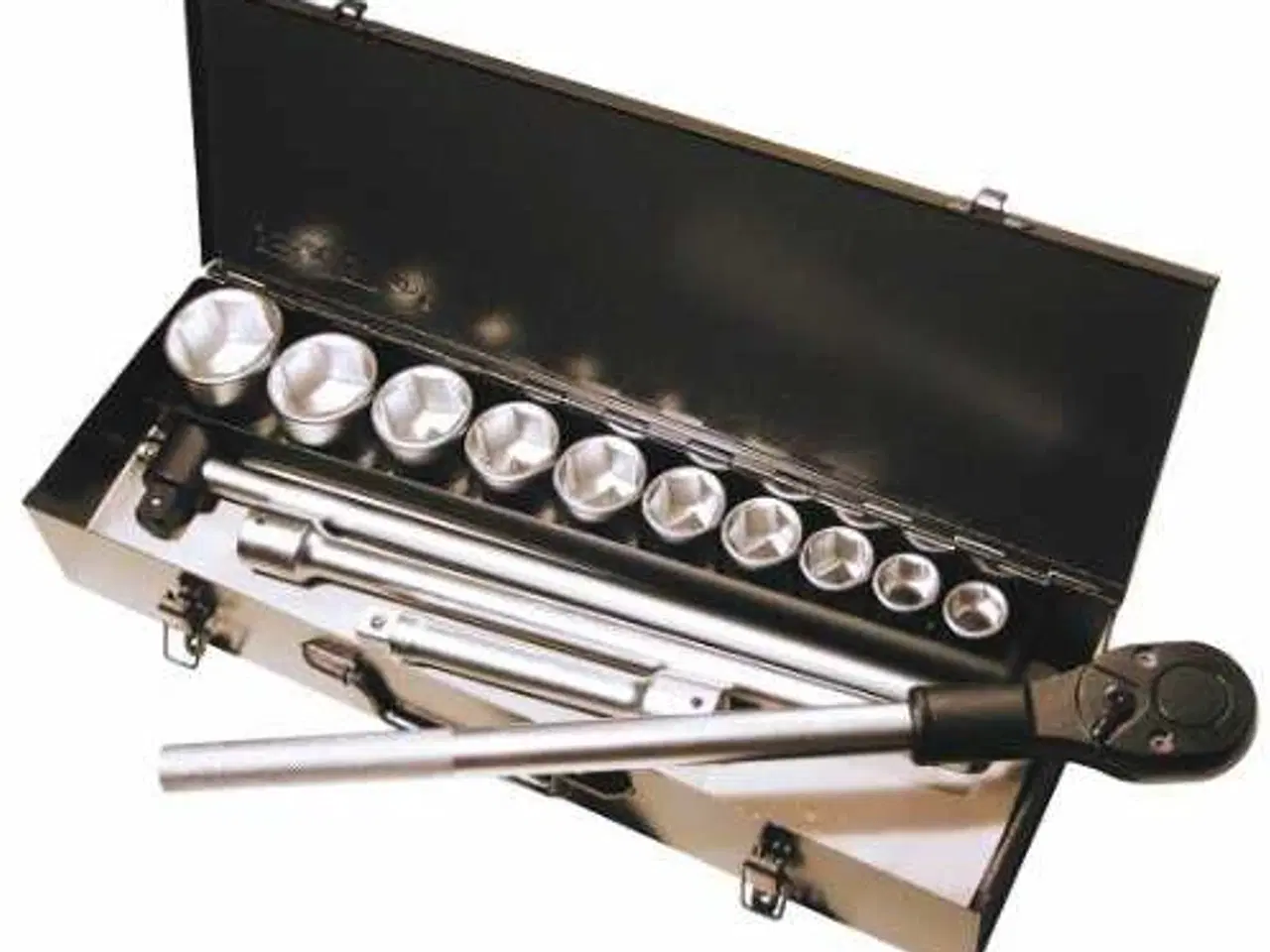 Billede 2 - Topnøglesæt 3/4" 6kt. 14 dele. Bato Varenr. B-S100