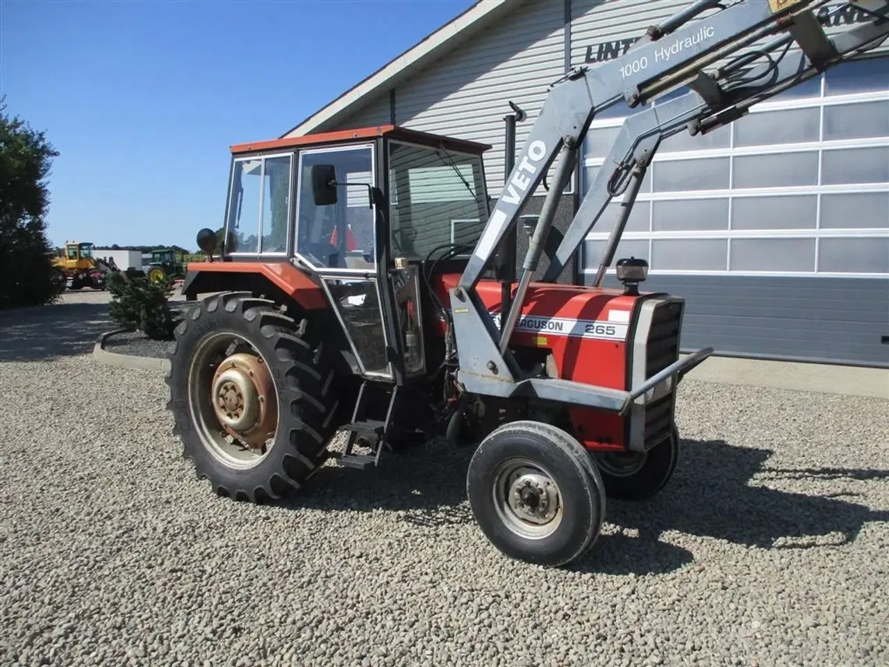 Billede 13 - Massey Ferguson 265 Med nye dæk og frontlæsser