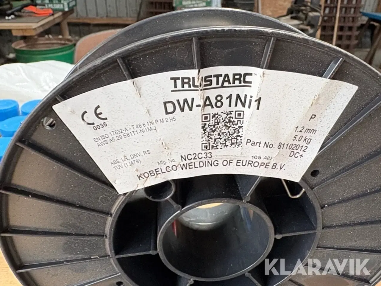 Billede 3 - Svejsetråd Trustarc DW-A81Ni1
