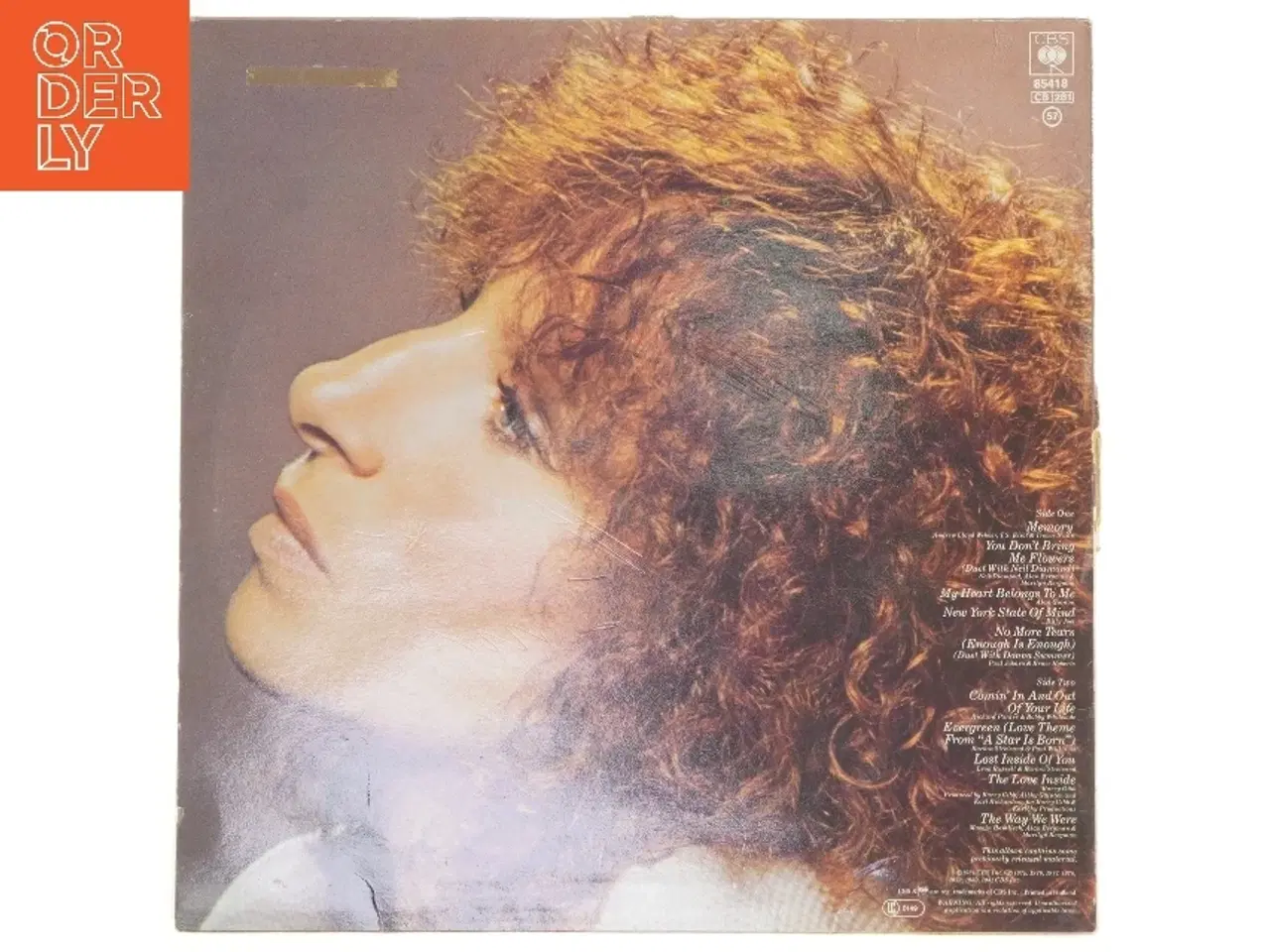Billede 3 - Barbra Streisand LP - Memories fra CBS
