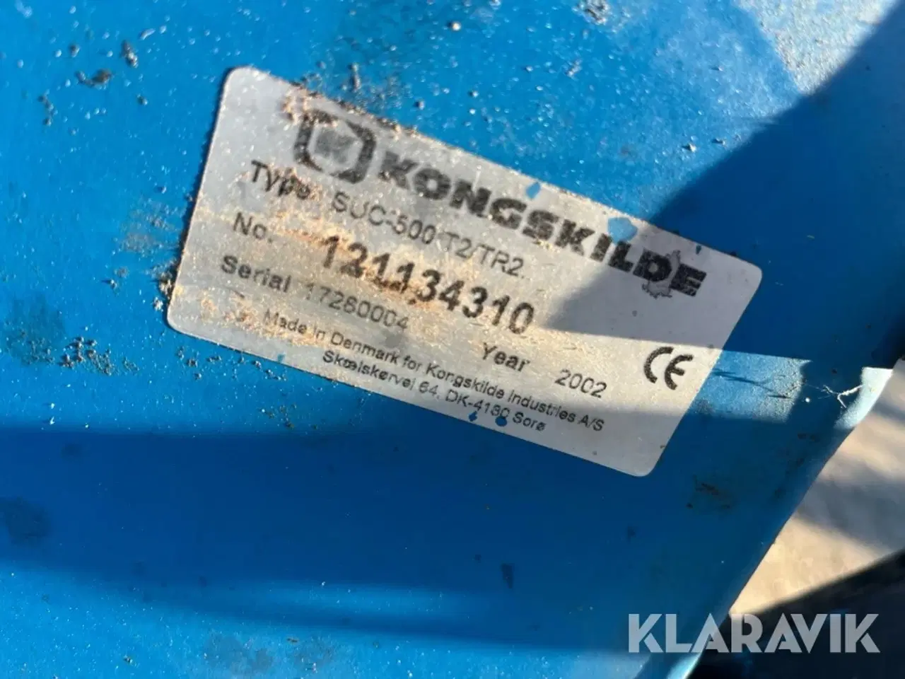 Billede 11 - Suge/trykblæser Kongskilde SUC 500