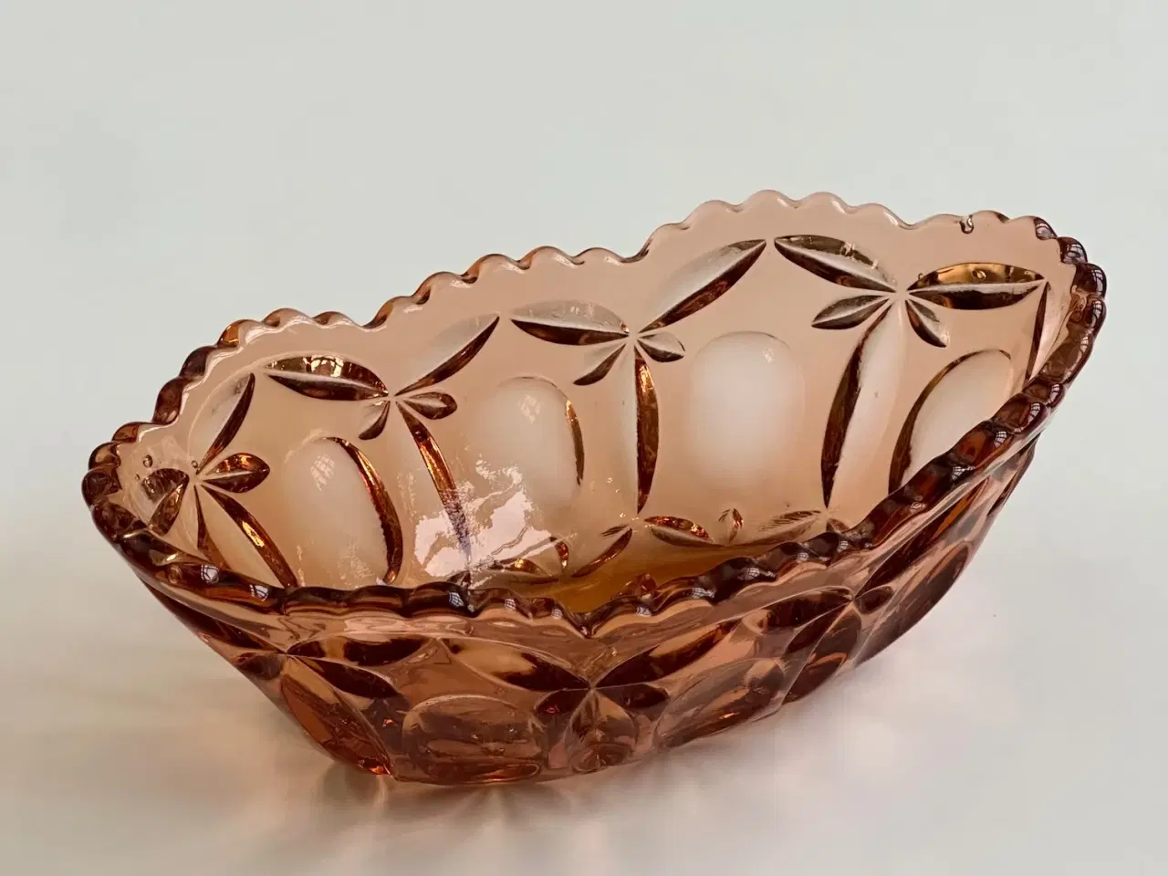 Billede 1 - Fyens Glasværk, rosa jardiniere