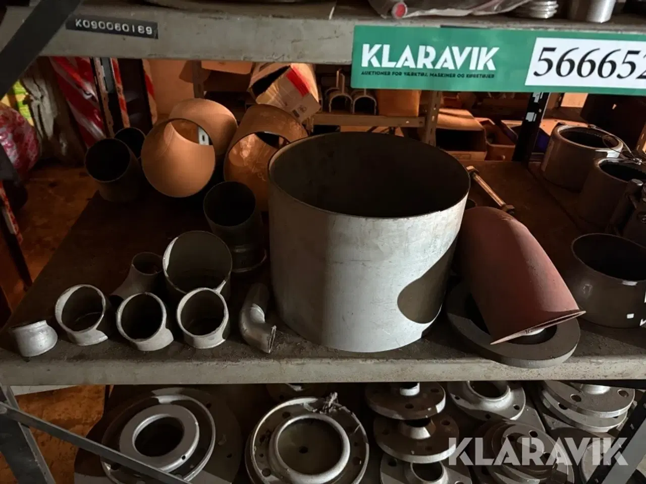 Billede 4 - Blandet lot stålflanger og bøjninger