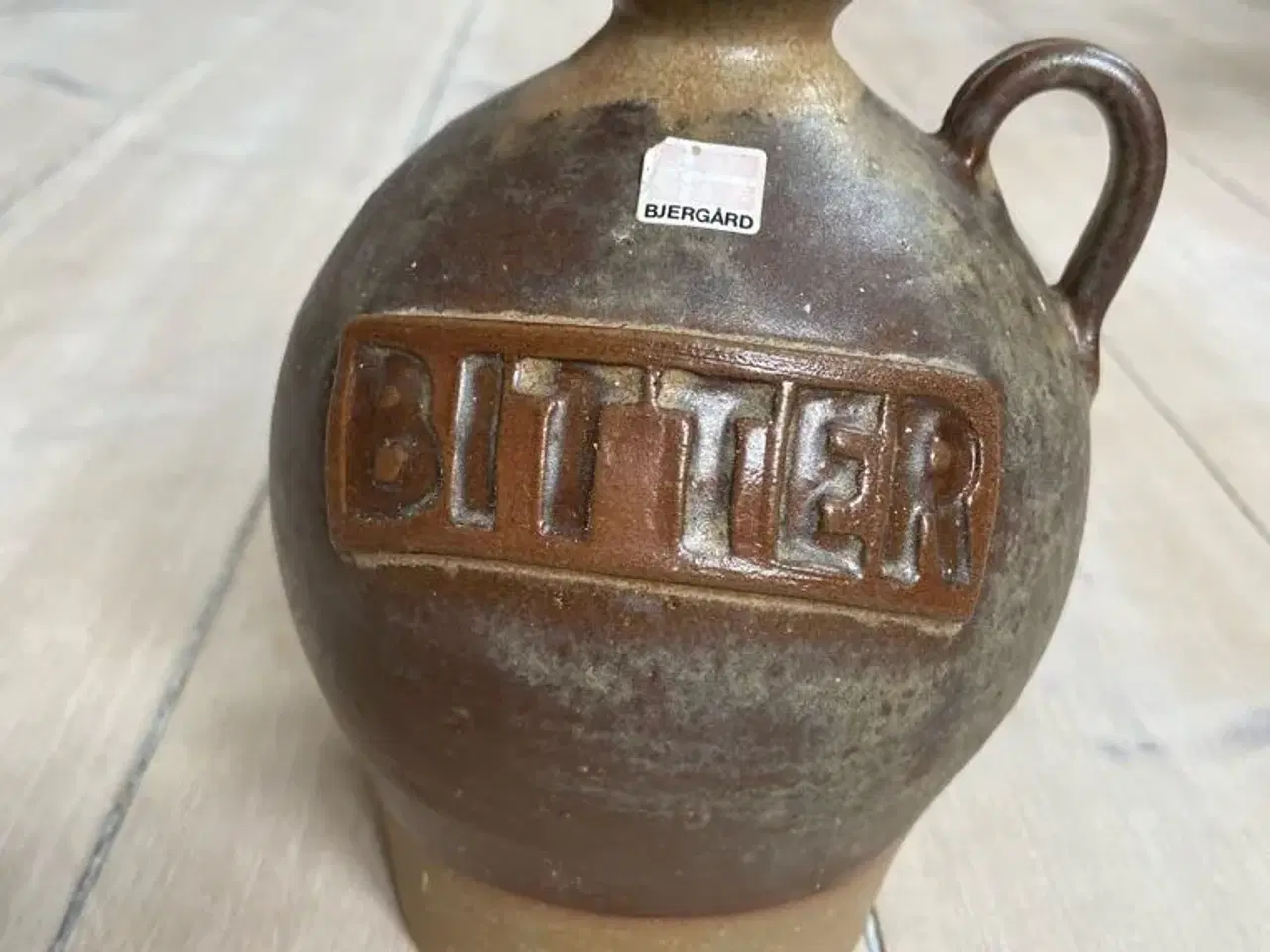 Billede 1 - Bjergård keramik Bitter flaske