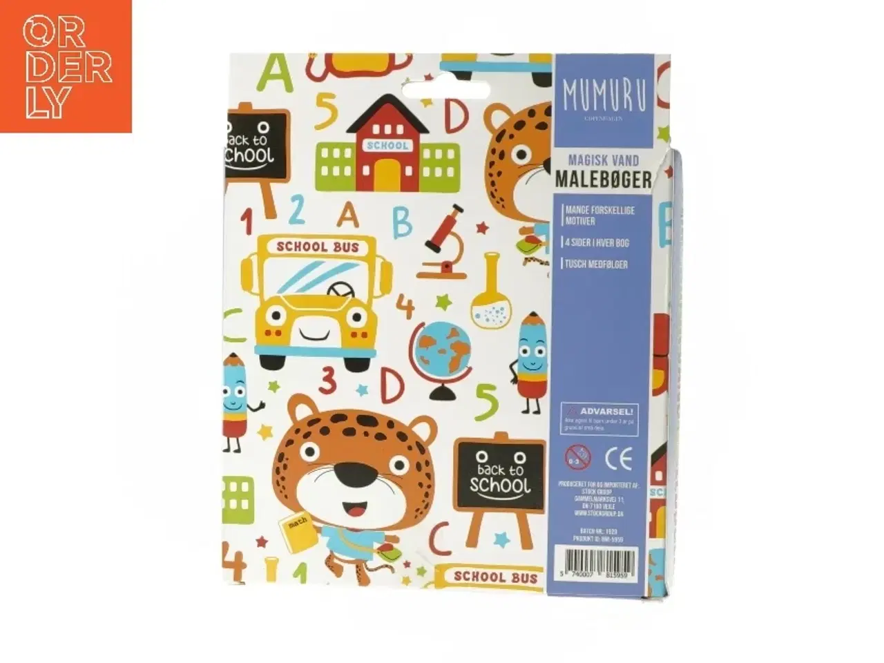 Billede 3 - Vand malebøger sæt fra Mumuru (str. 16x13 cm)