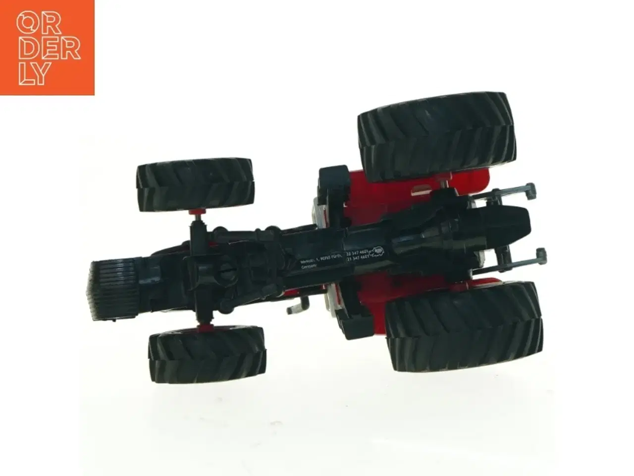 Billede 4 - Brugt legetøjstraktor med figur (str. 20 x 11,5 cm)