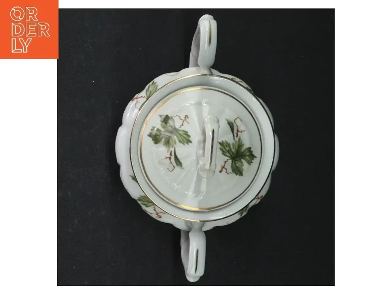 Billede 3 - Sukkerkrukke med låg (str. Ø. 9,5 cm)